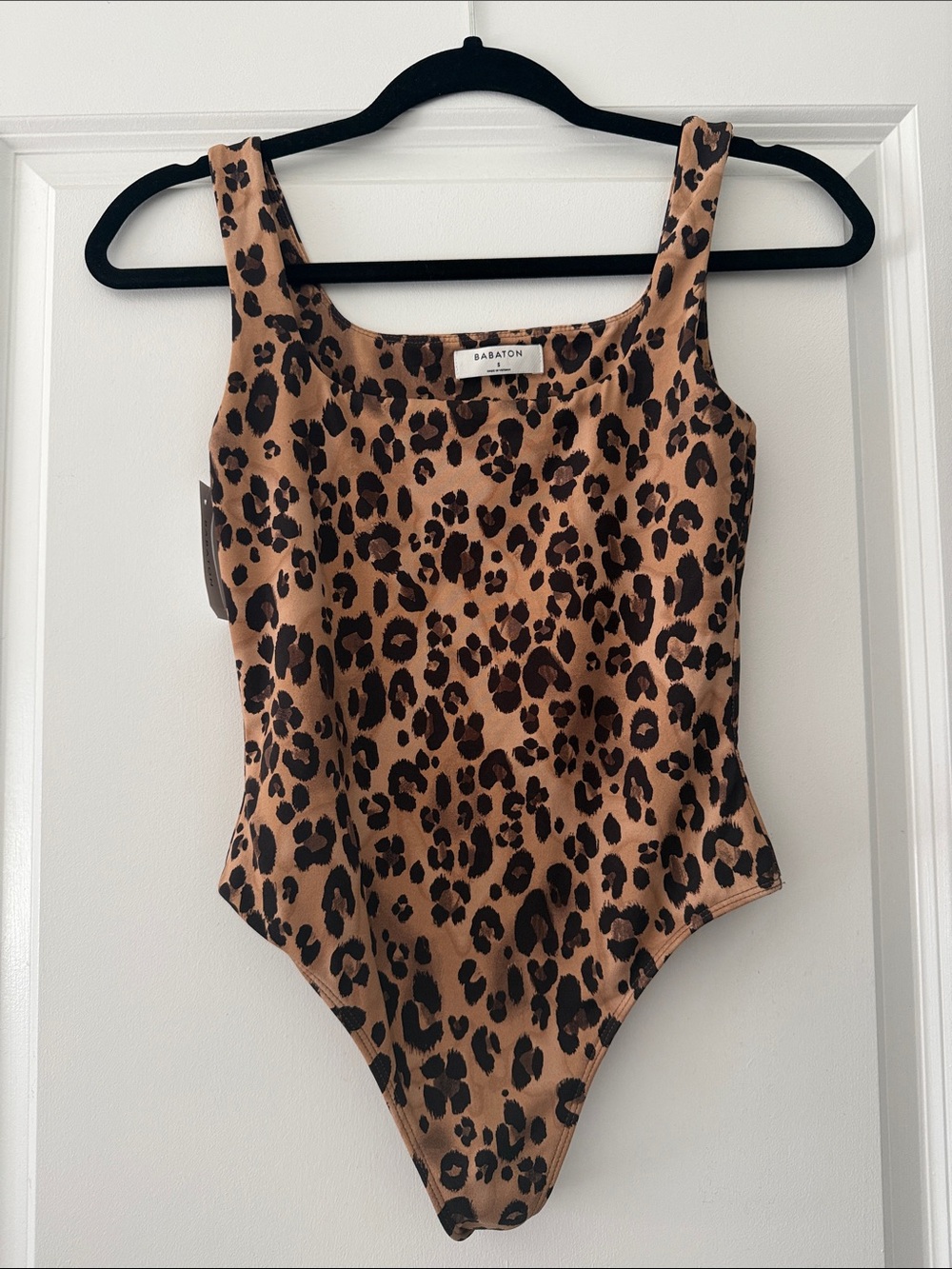 Babaton Leopard Bodysuit- NWT